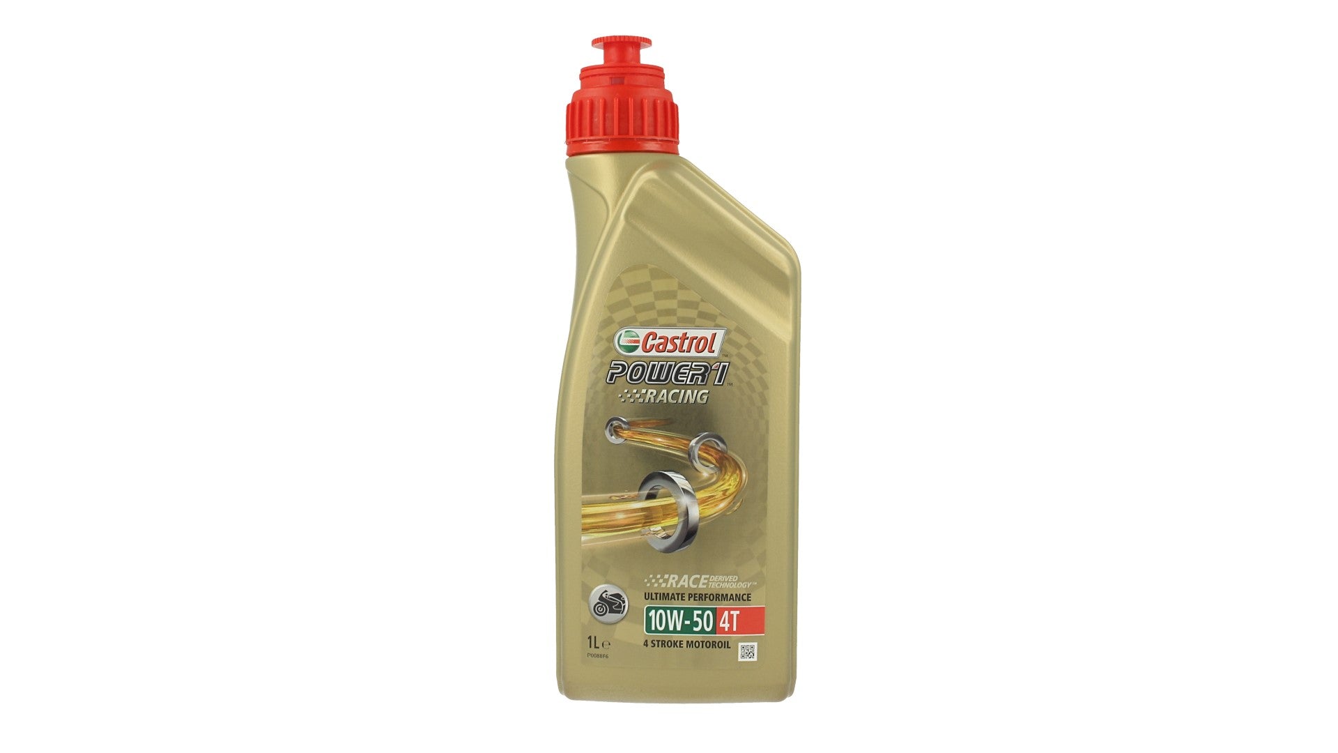 CASTROL Power 1 Racing 4T 10W50 Olio Lubrificante Moto Scooter 4 Tempi Litro