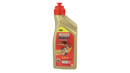 CASTROL Power 1 Scooter 4T 5W40 Olio Lubrificante Moto 4 Tempi Litro <table