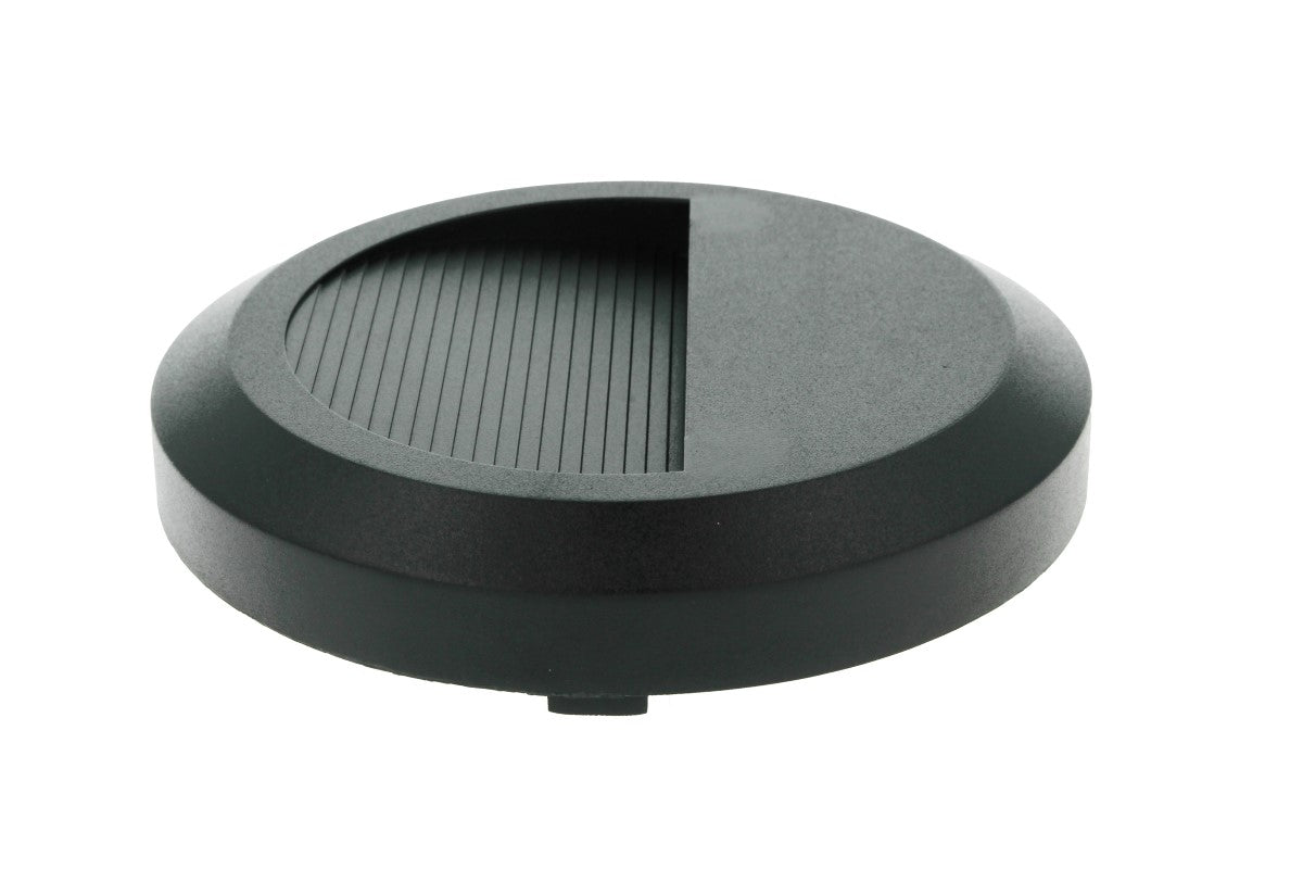 Faretto Luci Led Segnapasso Rotondo Carcassa Nera 2W Bianco Neutro IP65