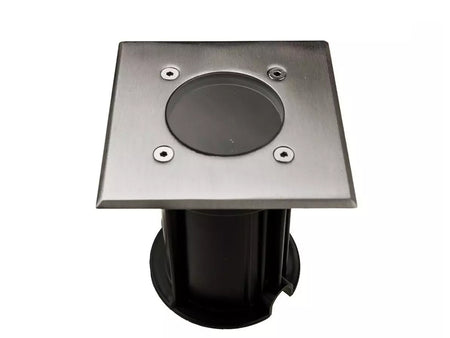 Faretto Quadrato Per Lampada GU10 Calpestabile Segnapasso Incasso da Pavimento
