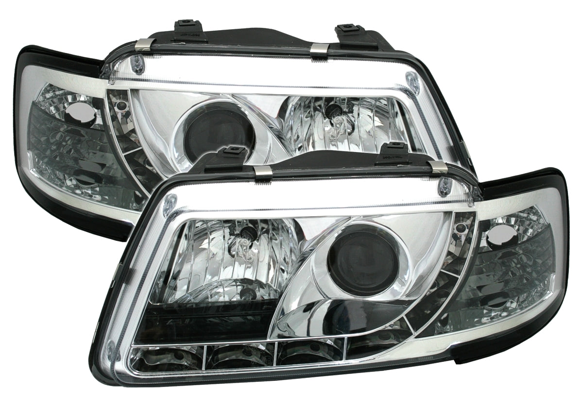 Faro fanale LED per A3 8L cromati