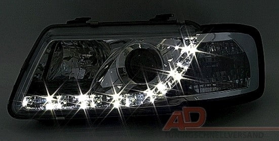Faro fanale LED per A3 8L cromati