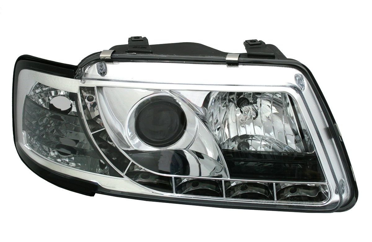 Faro fanale LED per A3 8L cromati
