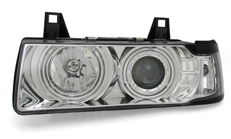 CCFL Angel Eyes Fari per E36 Cromati