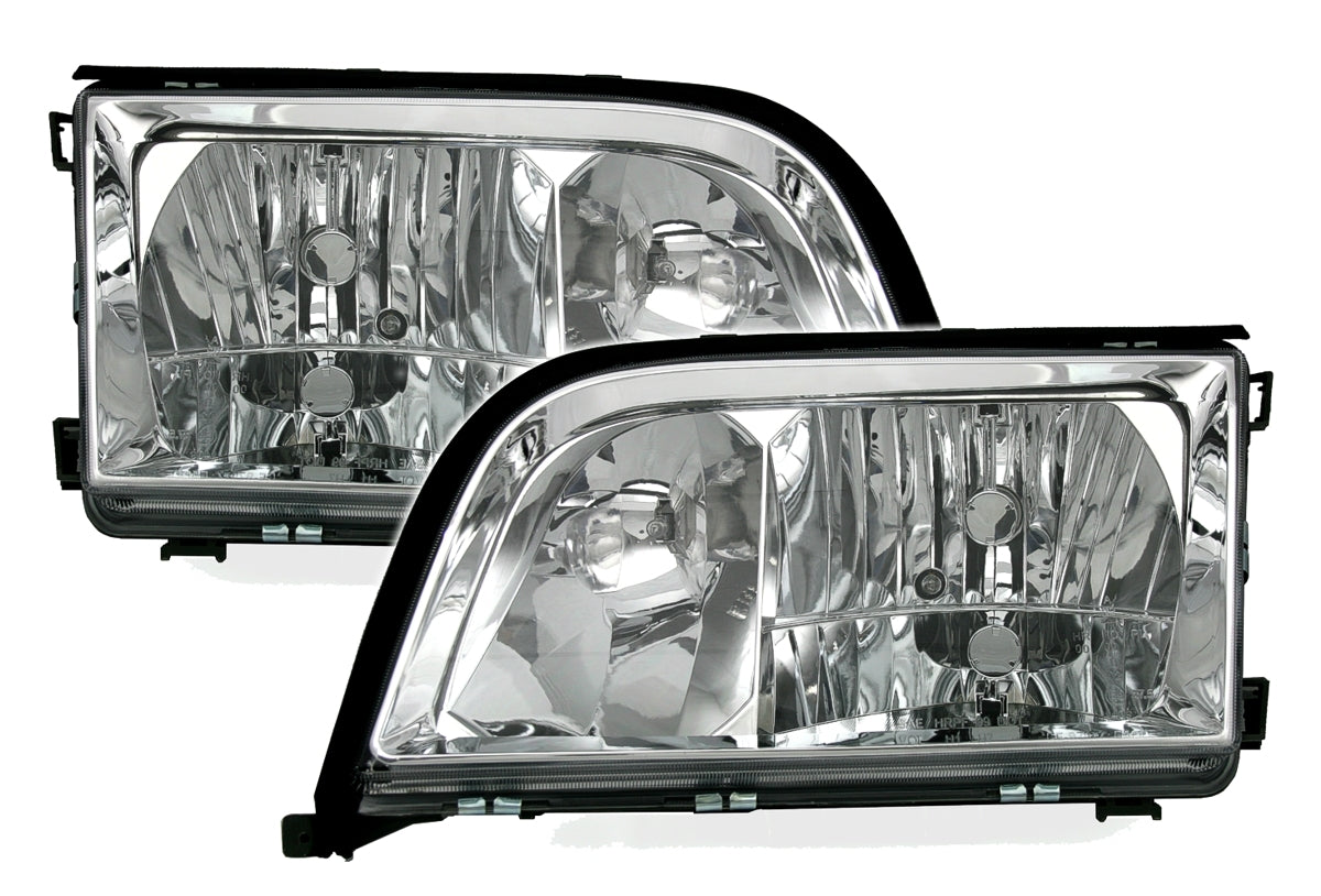 Faro Fanale per  W140 in Klarglas cromato