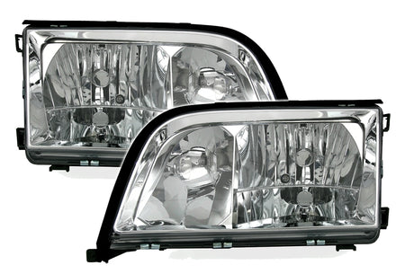 Faro Fanale per  W140 in Klarglas cromato