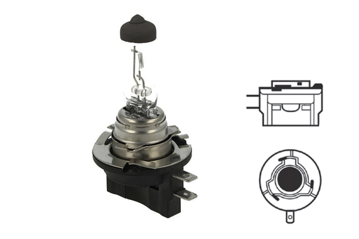Lampada Alogena H8B 12V 35W PGJY19-1 Clear Compatibile Osram OA64242 <table