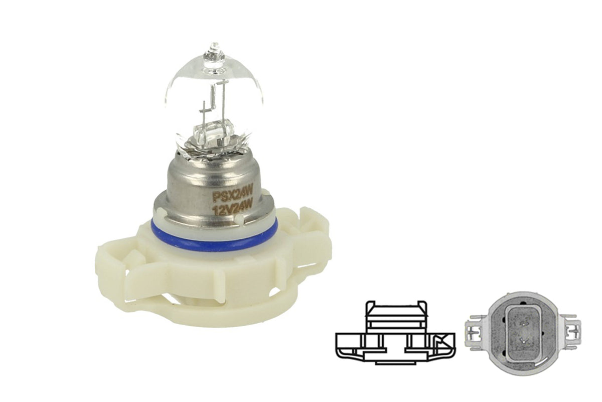 Lampada Alogena PS24W FF 12V 24W PG20-3 Clear Compatibile  12086FF C1
