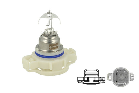 Lampada Alogena PS24W FF 12V 24W PG20-3 Clear Compatibile  12086FF C1