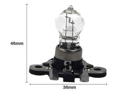 Lampada Alogena PH19W 12V19W Doppio Pin Clear Per Benz R300 R320 R350