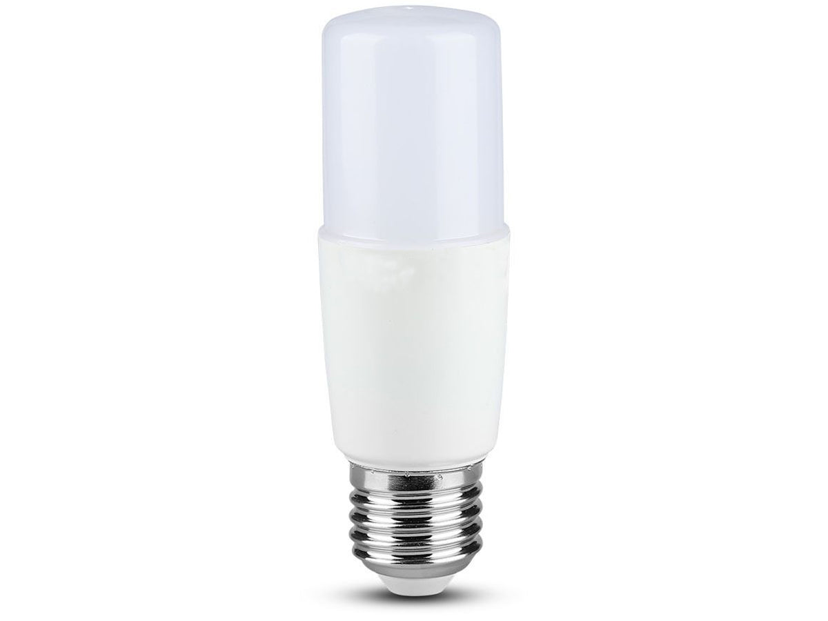 Lampada Led E27 T37 8W 220V Bianco Caldo Forma Cilindro Chip Samsung Garanzia 5