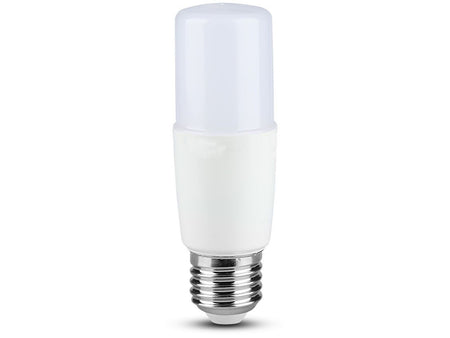 Lampada Led E27 T37 8W 220V Bianco Caldo Forma Cilindro Chip Samsung Garanzia 5