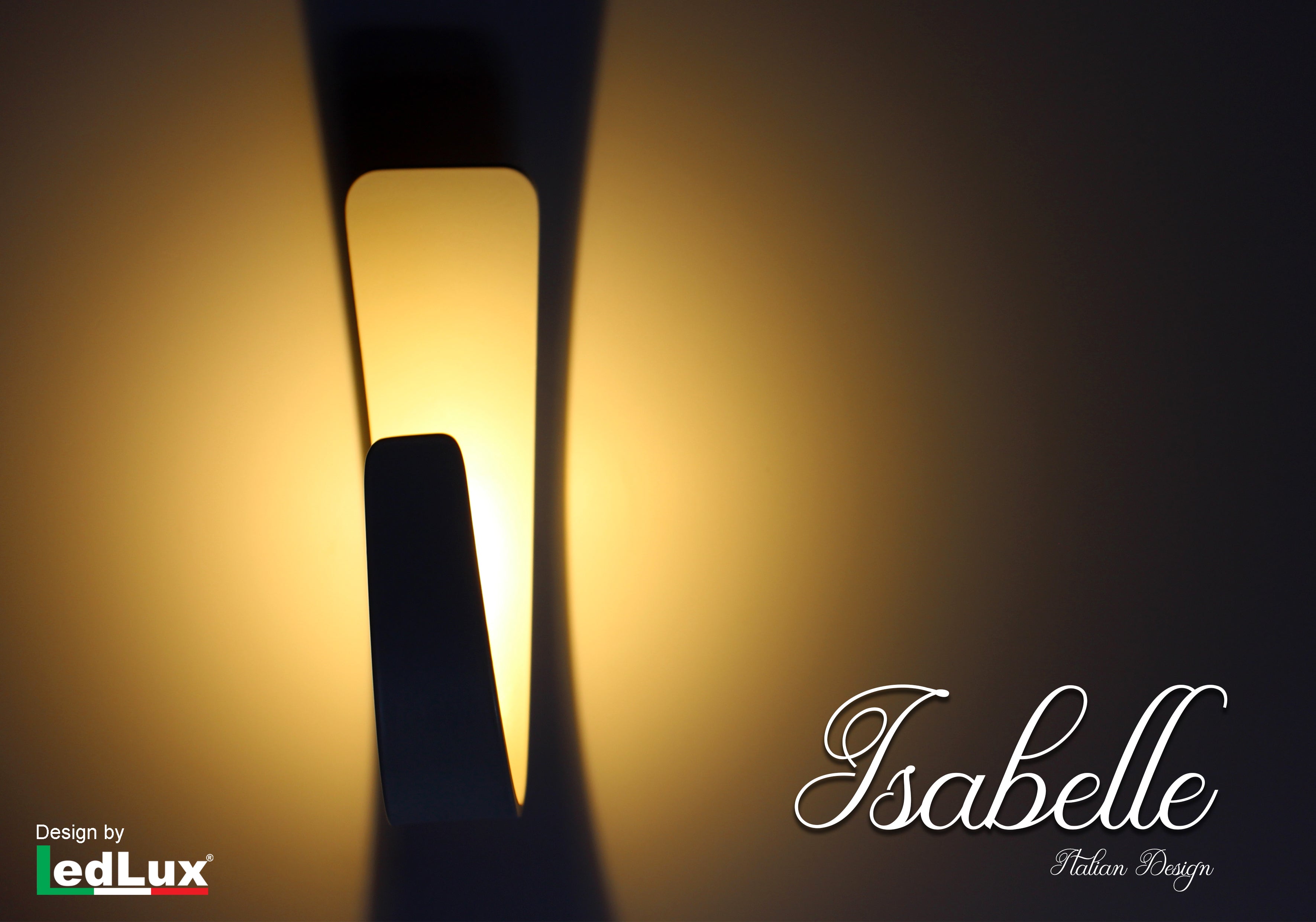 Applique Led Da Parete Modello Isabelle Italian Design Moderna 6W Bianco Caldo