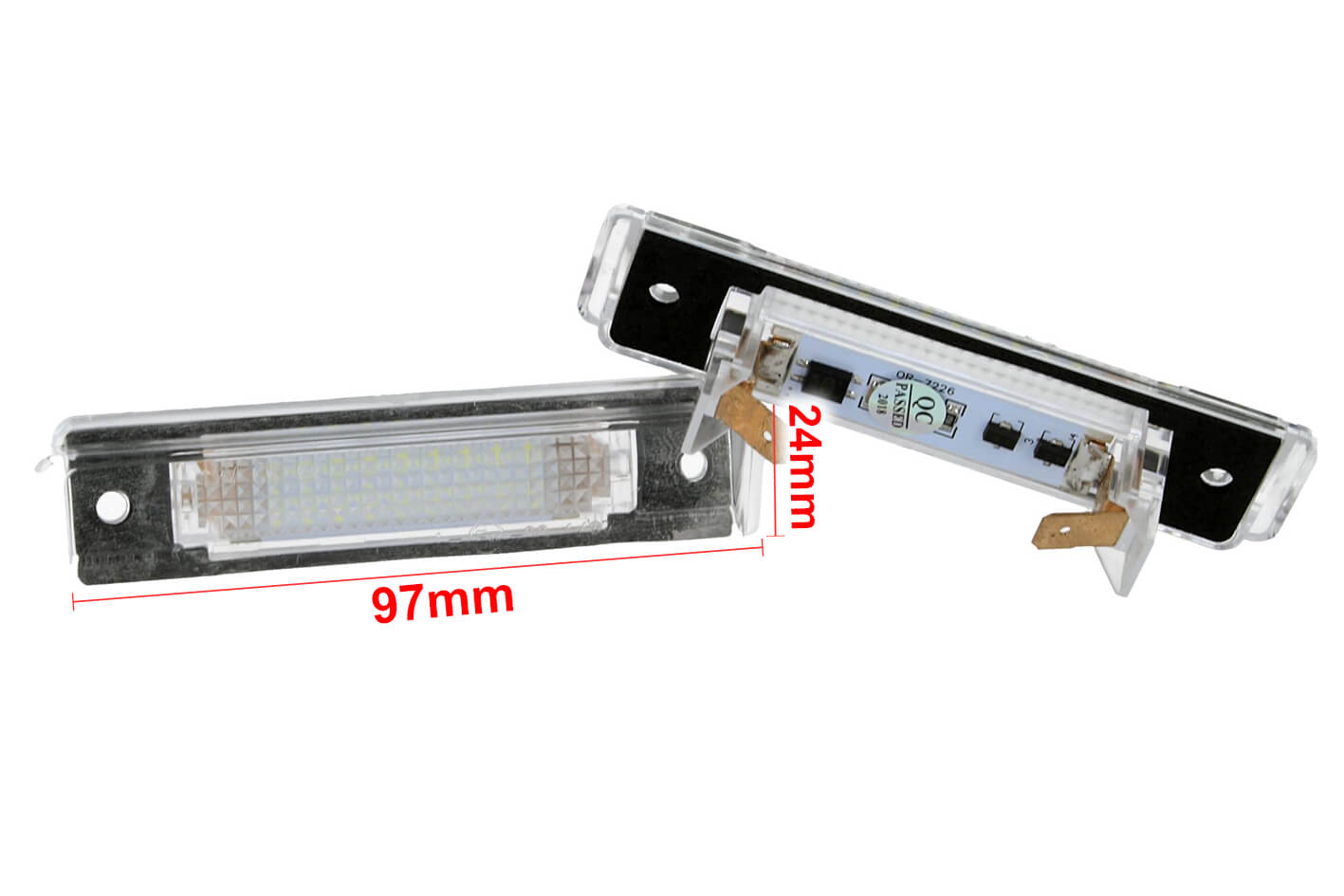 Kit Luci Targa Led Benz Class E S124 W124 1985-1996 SL R129 1989-2001