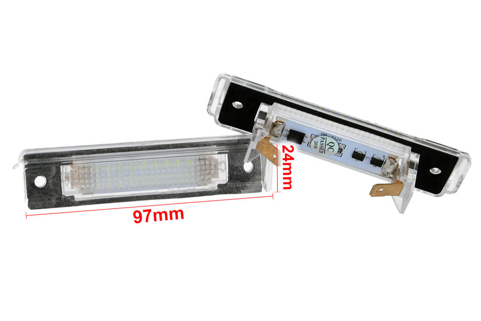 Kit Luci Targa Led Benz Class E S124 W124 1985-1996 SL R129 1989-2001