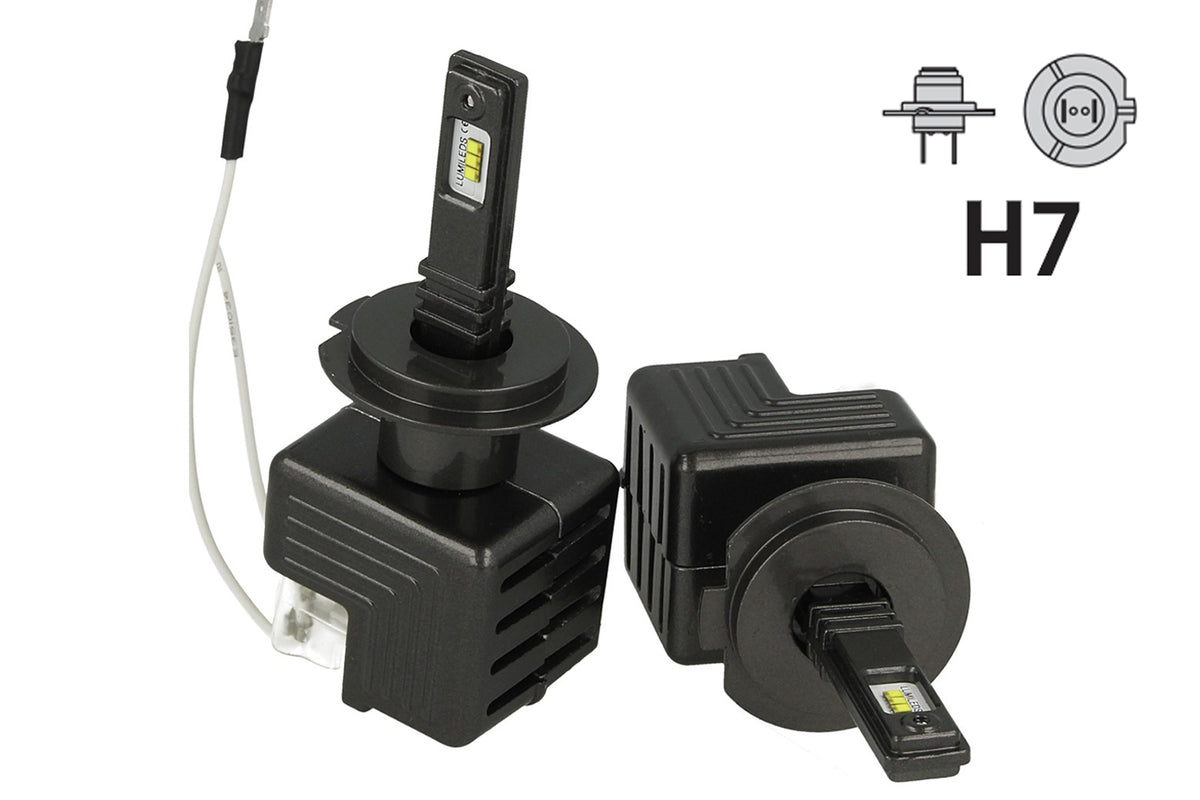 Kit Full Led Canbus H7 30W 12V Con 6 Chip  Lumileds ZES Super Compatto