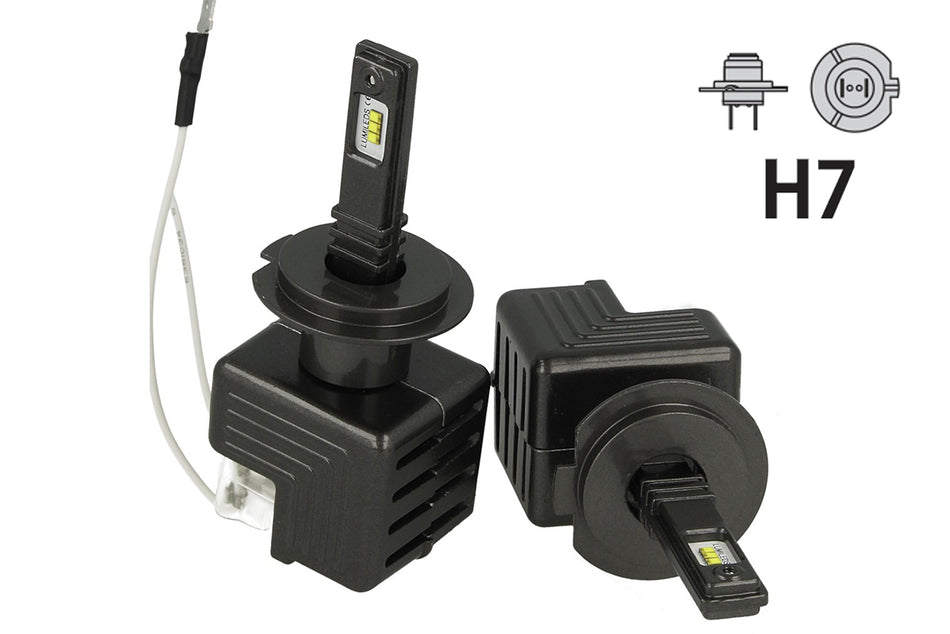 Kit Full Led Canbus H7 30W 12V Con 6 Chip  Lumileds ZES Super Compatto