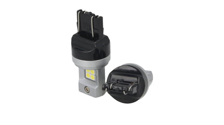 Lampada Led T20 W21/5W 7443 8 Smd 3030 Bianco Luminoso Compatibile Con Attacco