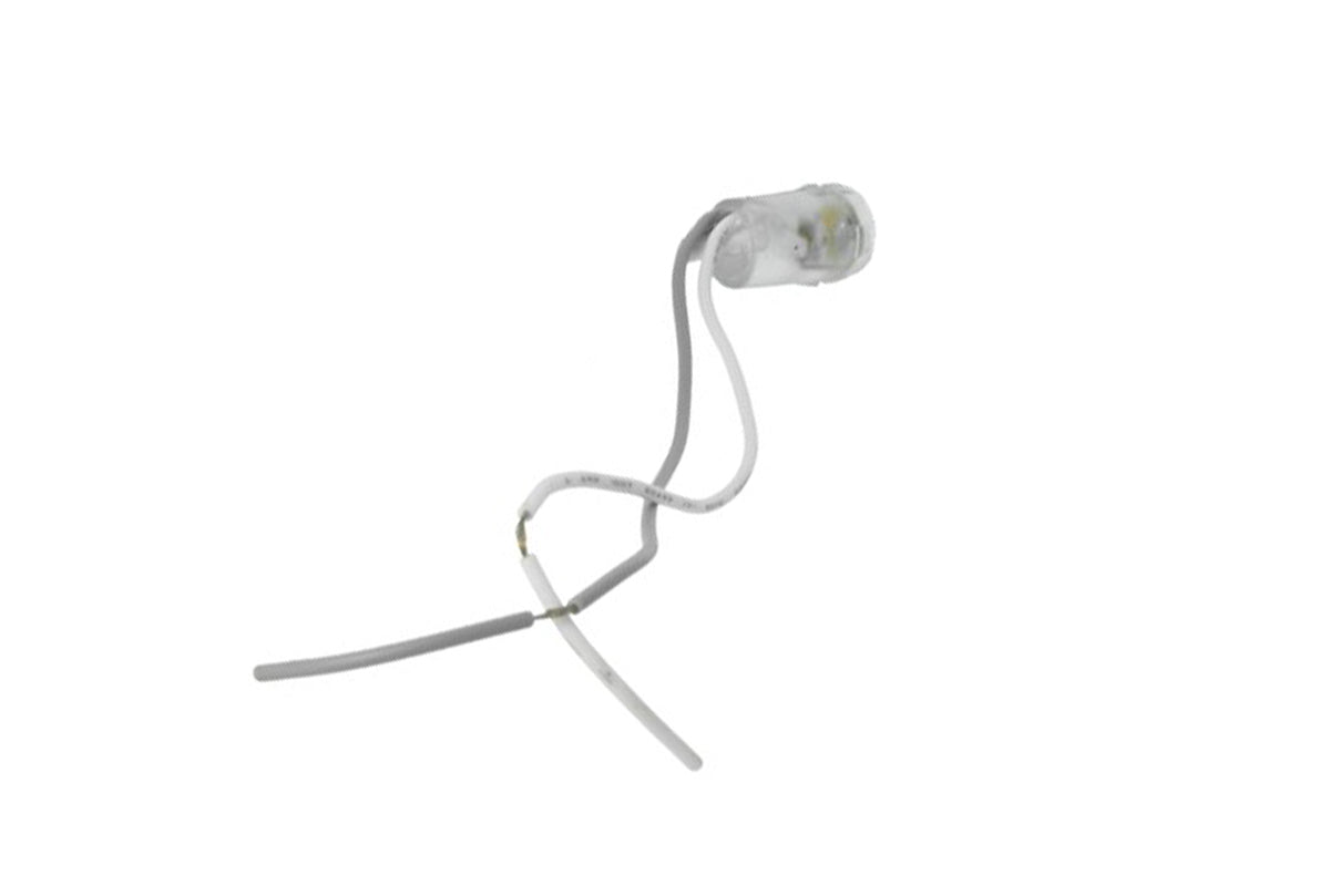 Modulo Bottone LED Da Incasso 1 SMD 5050 Bianco Caldo 3000K 12V IP68 120 Gradi