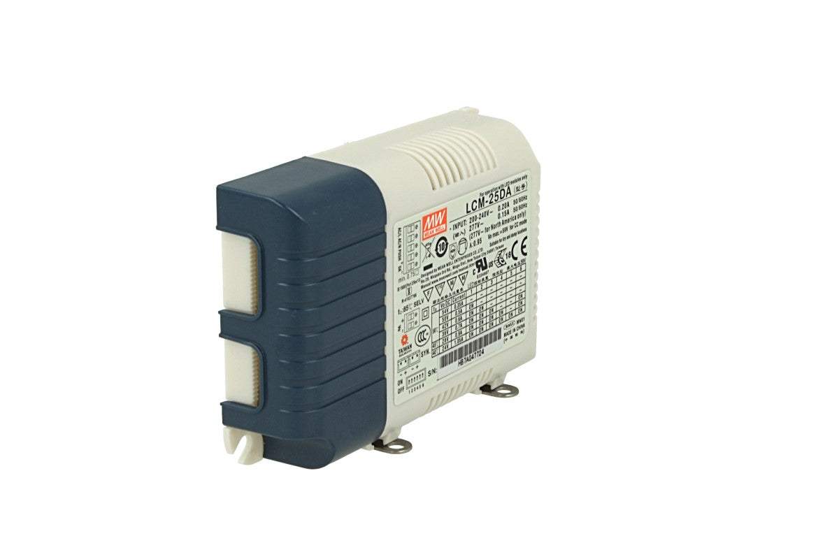 Led Driver CC Meanwell LCM-25DA Dimmerabile DALI Pulsante N.O. Corrente